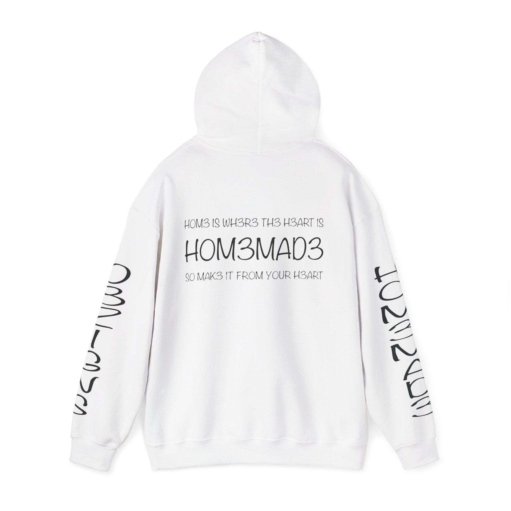 Cozy Unisex Hooded Sweatshirt - Home is Where Your Heart Is, Comfortable Pullover, Casual Wear, Gifts for Friends, Family & Home Lovers