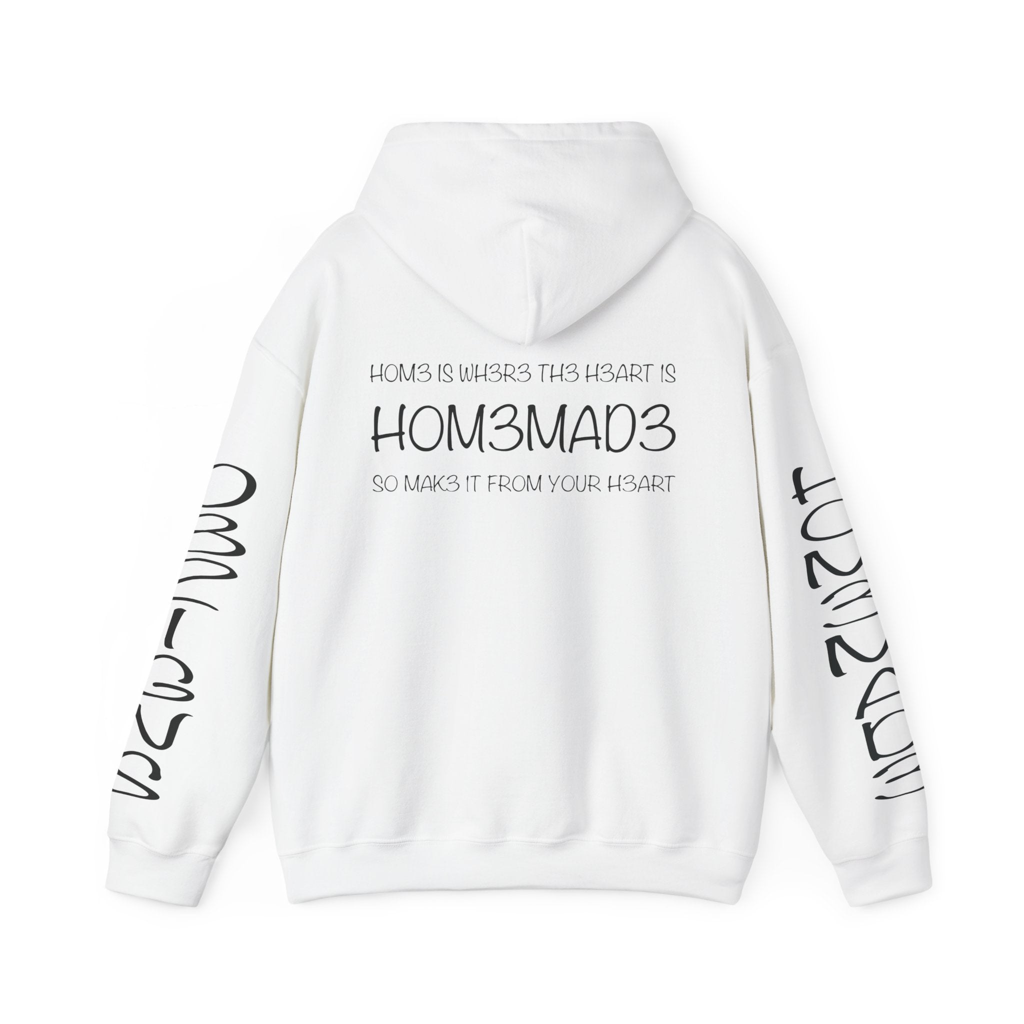 Cozy Unisex Hooded Sweatshirt - Home is Where Your Heart Is, Comfortable Pullover, Casual Wear, Gifts for Friends, Family & Home Lovers