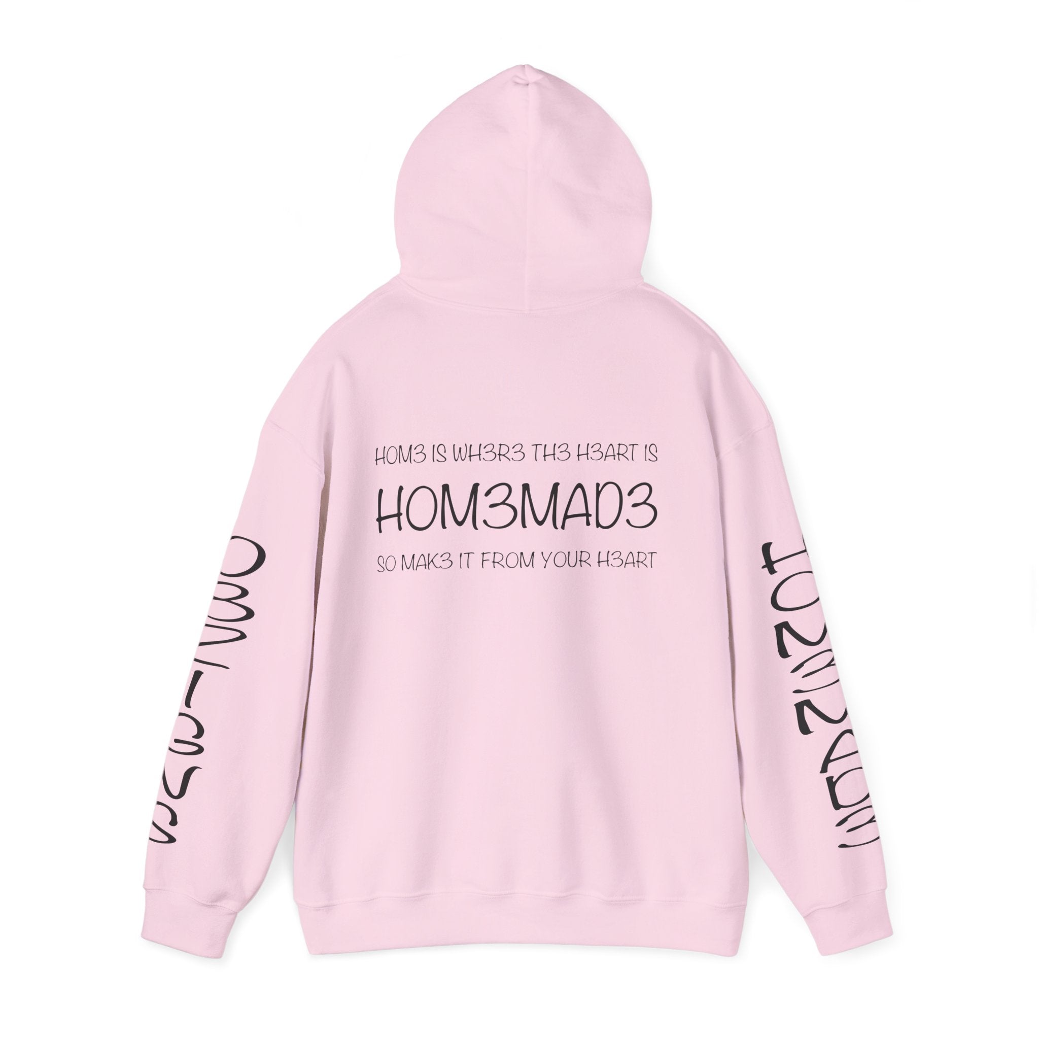 Cozy Unisex Hooded Sweatshirt - Home is Where Your Heart Is, Comfortable Pullover, Casual Wear, Gifts for Friends, Family & Home Lovers