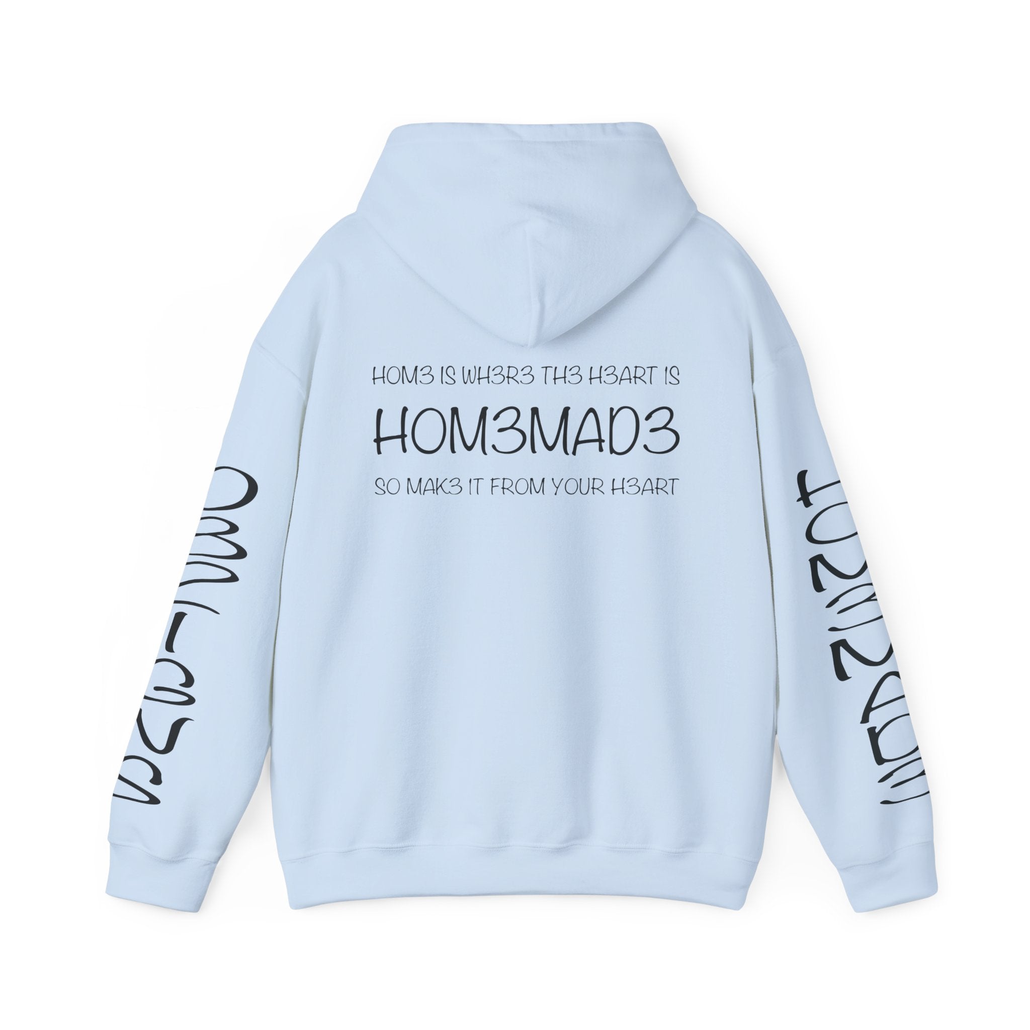 Cozy Unisex Hooded Sweatshirt - Home is Where Your Heart Is, Comfortable Pullover, Casual Wear, Gifts for Friends, Family & Home Lovers