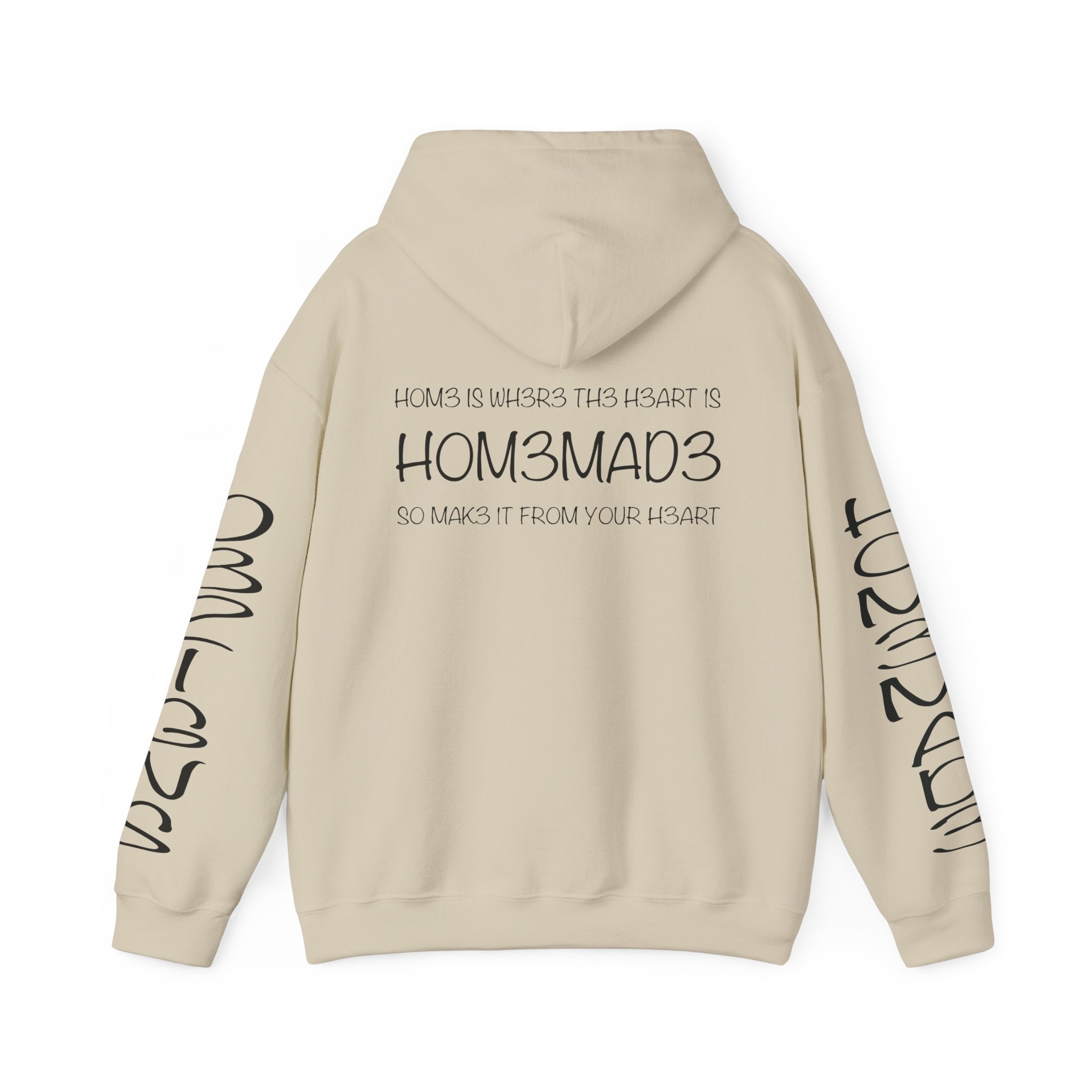 Cozy Unisex Hooded Sweatshirt - Home is Where Your Heart Is, Comfortable Pullover, Casual Wear, Gifts for Friends, Family & Home Lovers