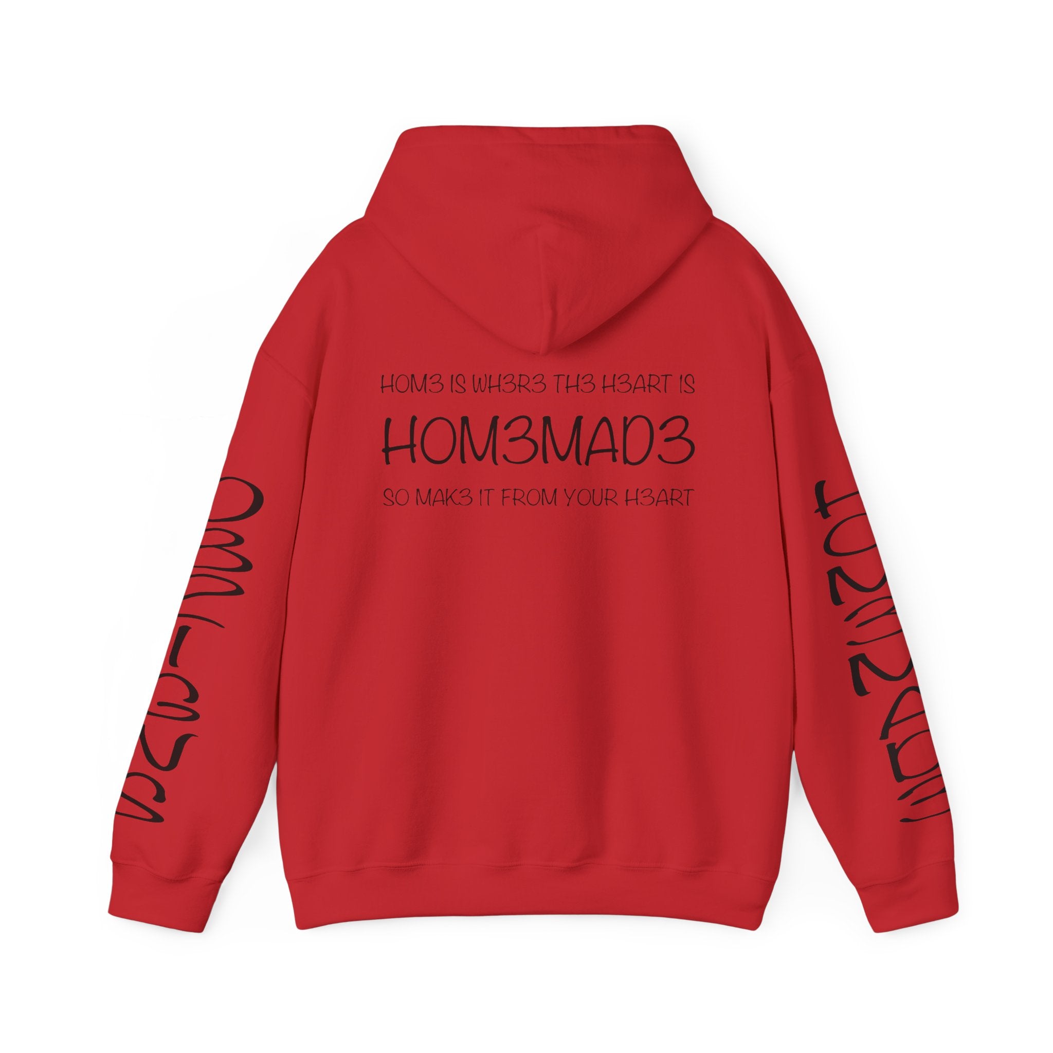 Cozy Unisex Hooded Sweatshirt - Home is Where Your Heart Is, Comfortable Pullover, Casual Wear, Gifts for Friends, Family & Home Lovers