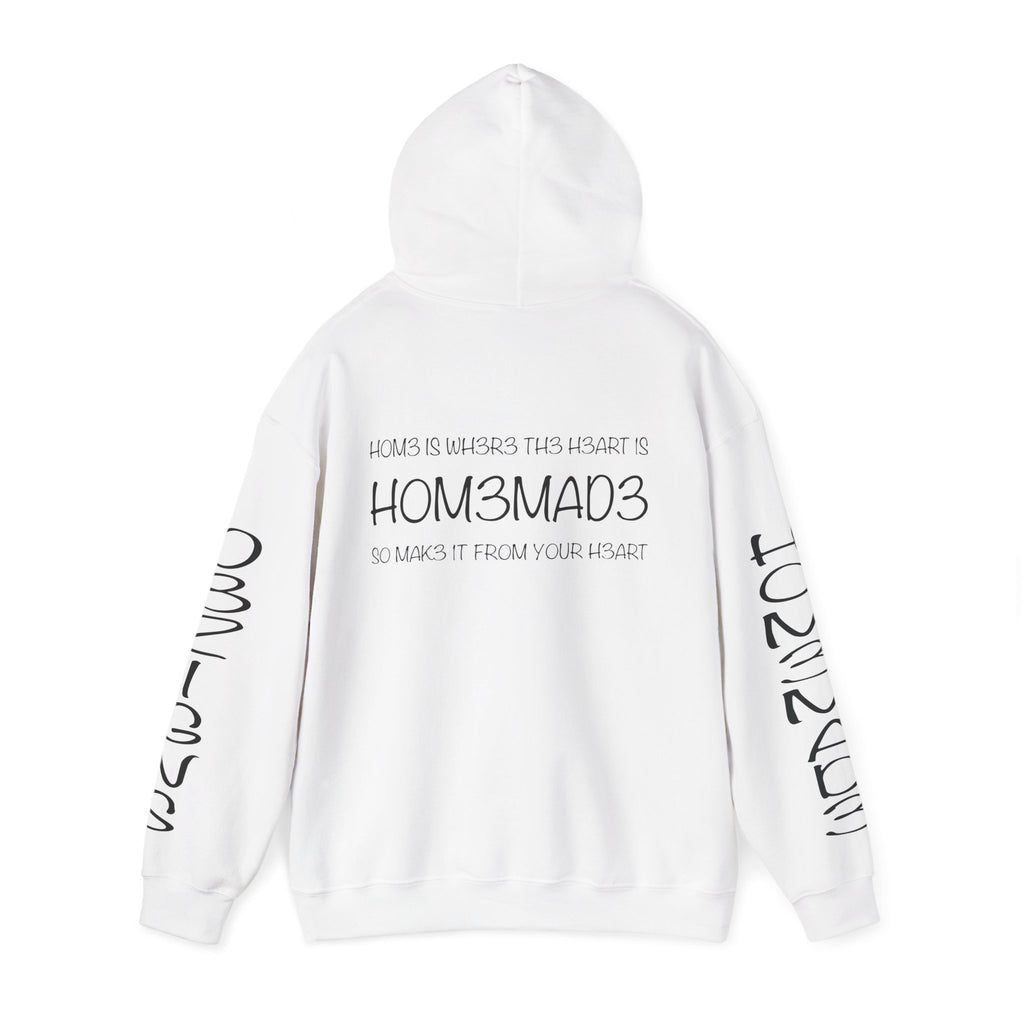 Cozy Unisex Hooded Sweatshirt - Home is Where Your Heart Is, Comfortable Pullover, Casual Wear, Gifts for Friends, Family & Home Lovers