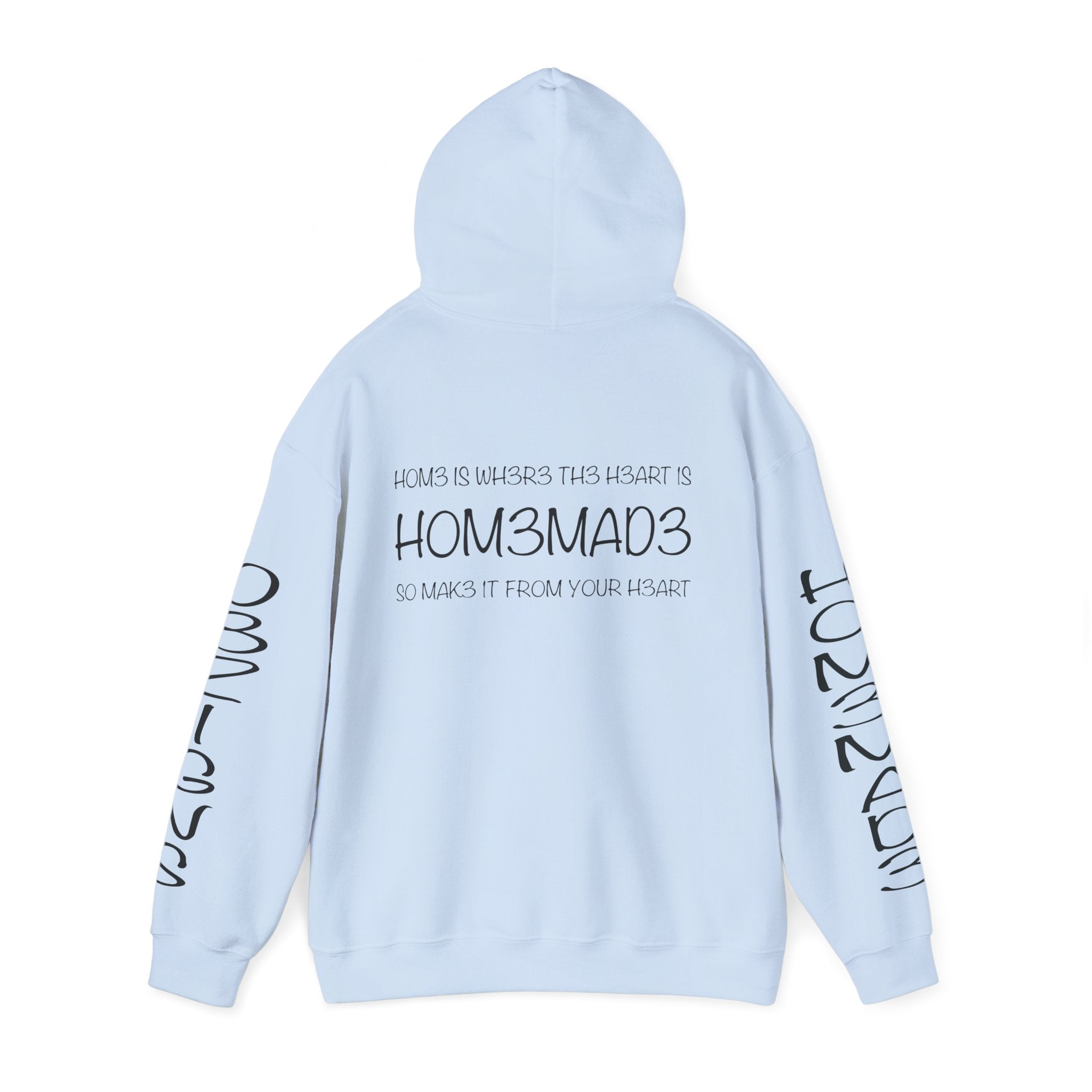Cozy Unisex Hooded Sweatshirt - Home is Where Your Heart Is, Comfortable Pullover, Casual Wear, Gifts for Friends, Family & Home Lovers