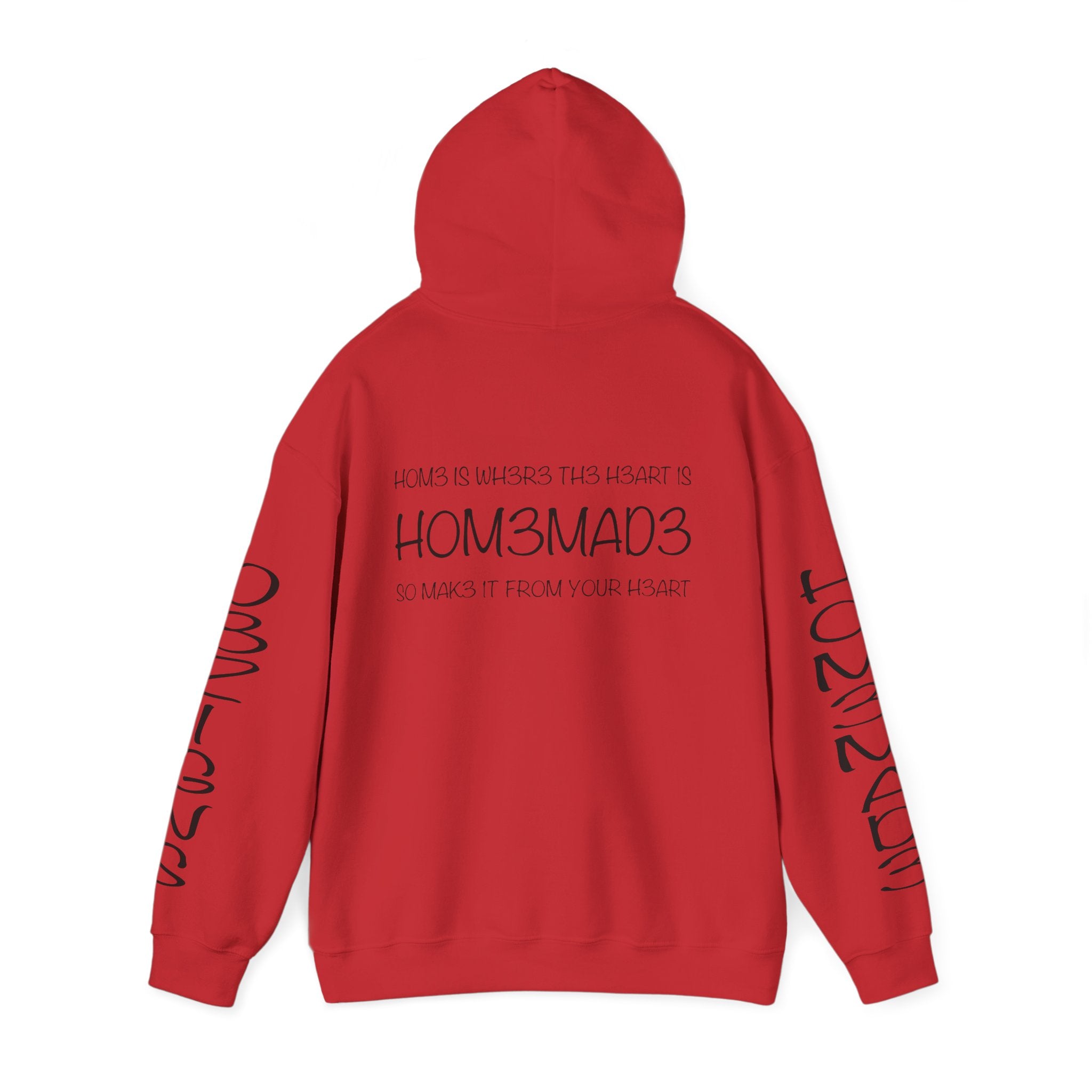 Cozy Unisex Hooded Sweatshirt - Home is Where Your Heart Is, Comfortable Pullover, Casual Wear, Gifts for Friends, Family & Home Lovers