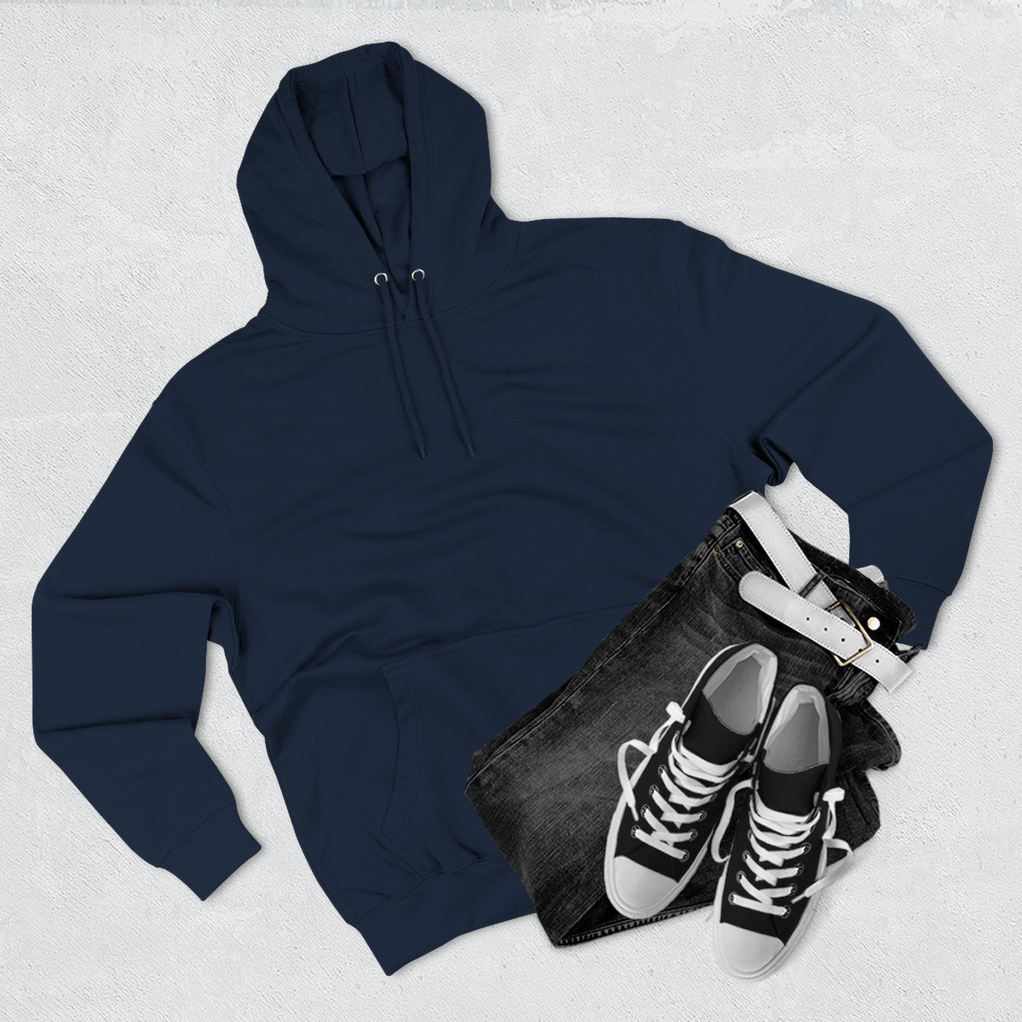 Red Homemade Designs Fleece Hoodie, Cozy Sweatshirt for Casual Wear, Perfect Gift for Birthdays, Holidays, and Relaxing Days